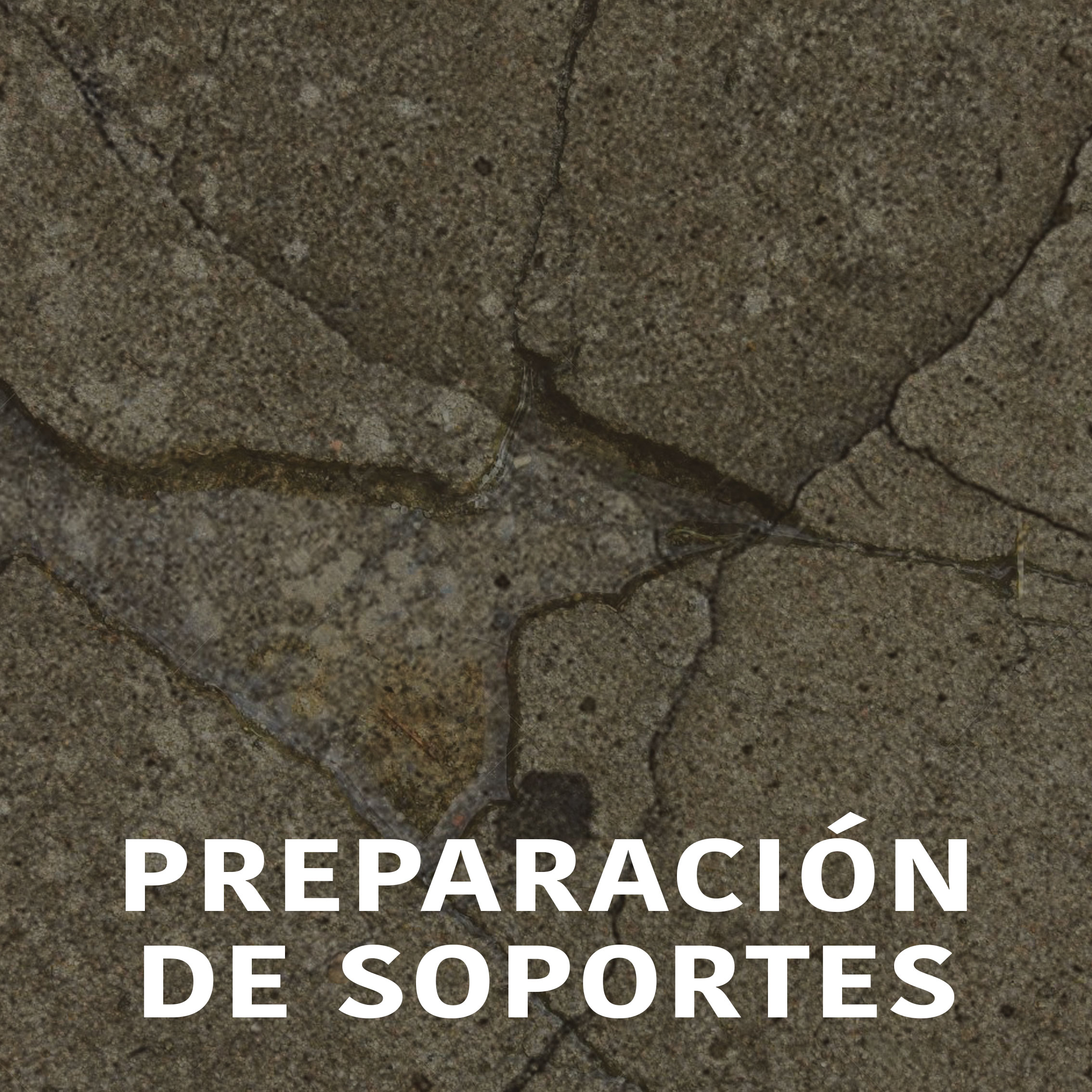 Preparación de soportes