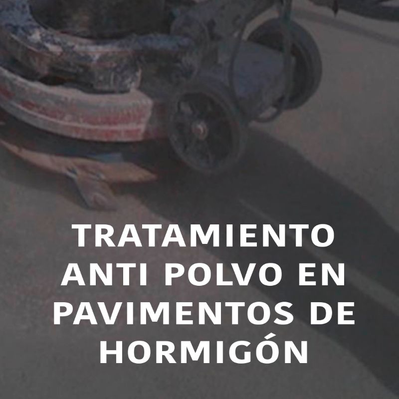 Tratamiento anti polvo